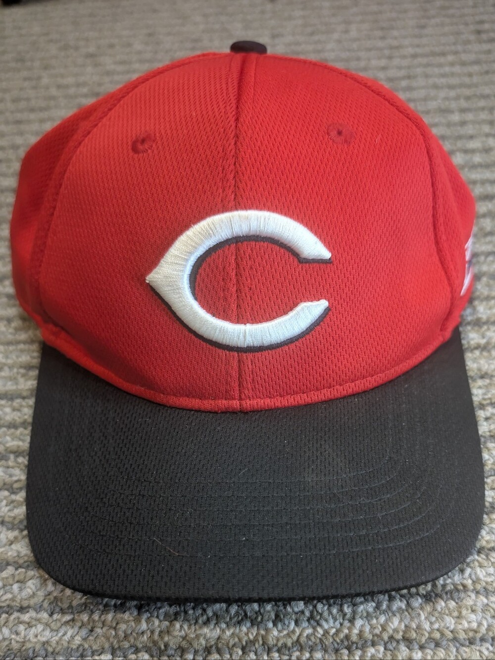 Men's Cincinnati Red and Black Baseball Cap